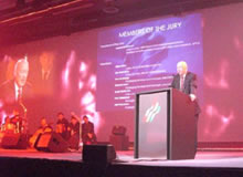 The venue and the award presentation ceremony