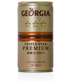 Georgia Triple Star Premium Coffee (190g), The Coca-Cola (Japan) Co. 