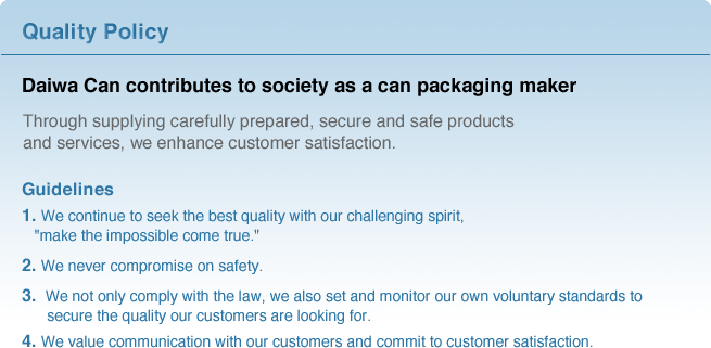Quality Policy